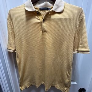 Banana Republic Men's Polo in Light Yellow